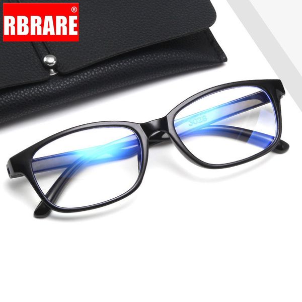 

rbrare 2020 fashion new flat mirror anti-blue light glasses frame women retro mirror clear legs small frame glasses men, White;black