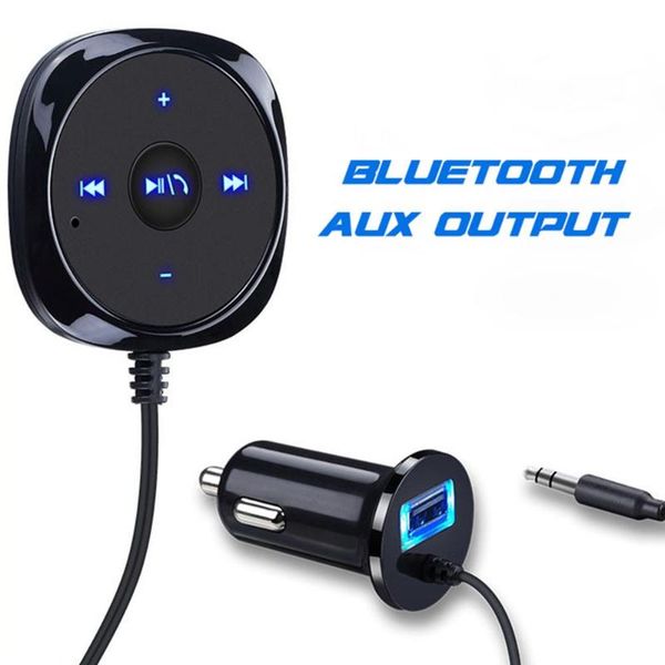 

3.5mm aux car bluetooth 4.2 stereo receiver wireless audio speaker music streaming audio adapter mic