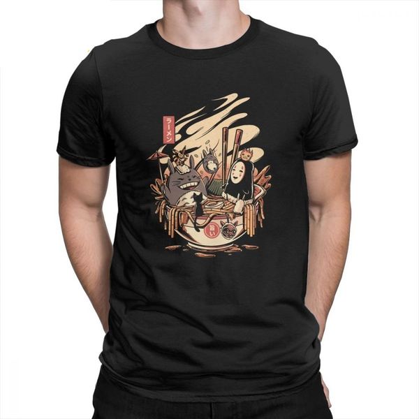 

ramen pool party японский harajuku миядзаки хаяо тоторо хлопок футболки классический fit tee shirt mens смешной футболки с короткими рукавам