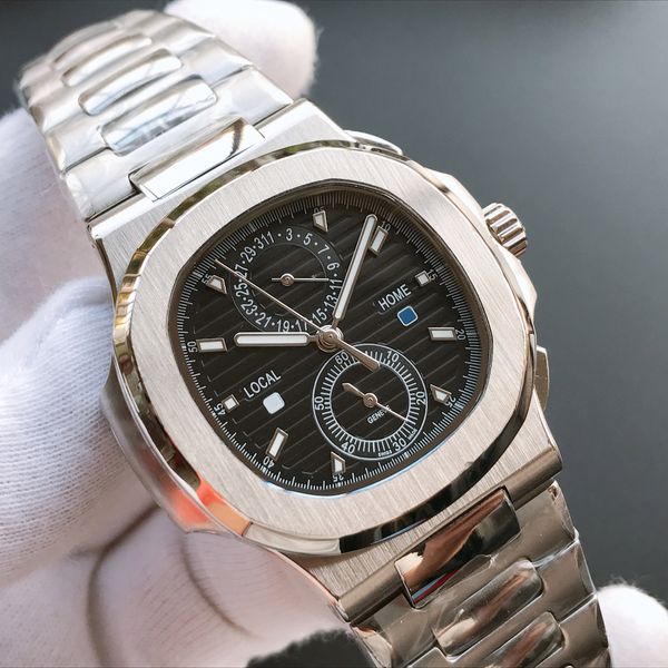 

qualityhigh mens wristwatcheswatches sprots commander mens quality edition dial luxury automatic watch designer watches limited bolp, Slivery;brown