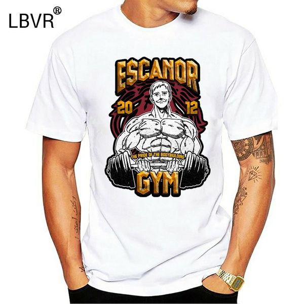 

men short sleeve tshirt escanor gym manga t shirt women t-shirt