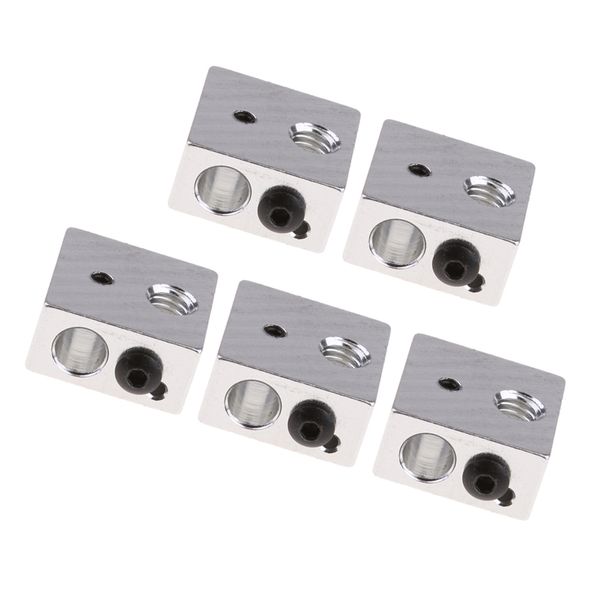 

5 pieces aluminum heater block for reprap makerbot mk7 mk8 3d printer