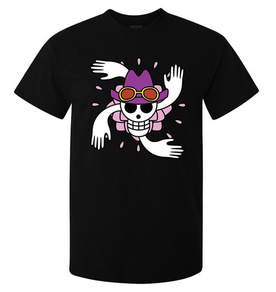 

one piece robin flag anime manga art men's (woman's available) t shirt black