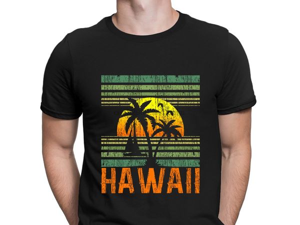 

vintage hawaii hawaiian beach surfing sailing t shirt quirky costume creative designer shirt summer style men fashions loose