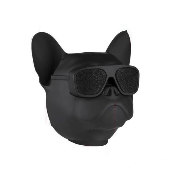 

new strange creative animal bluetooth speaker network red puppy head portable mini gift bluetooth speaker output power 6w