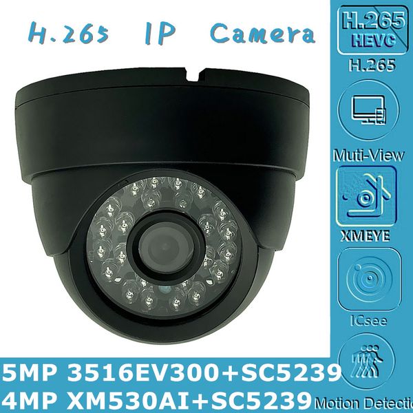 

5mp 4mp h.265 ip ceiling dome camera 2592*1944 3516ev300+sc5239 2560*1440 xm530+sc5239 onvif cms xmeye irc 24 leds p2p rtsp