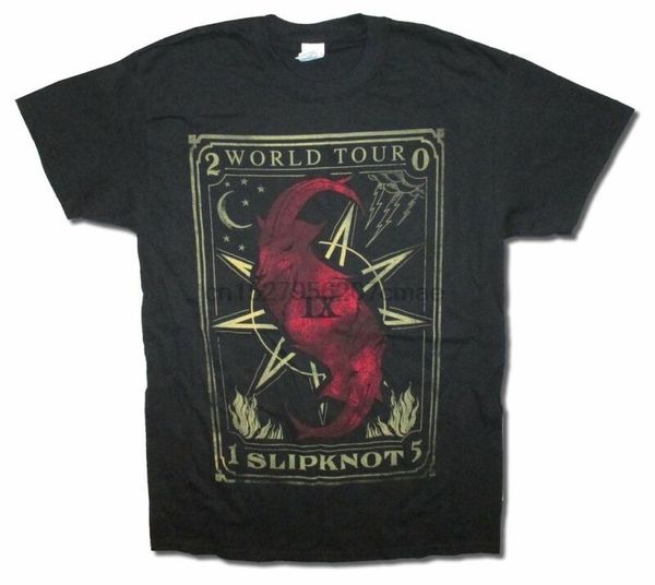

slipknot goat tarot world tour 2015 black t shirt new official