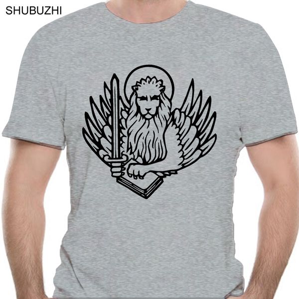 

san marco leone mens t shirt lion st mark venice winged venetian italy italian fashion t-shirt men cotton brand teeshirt