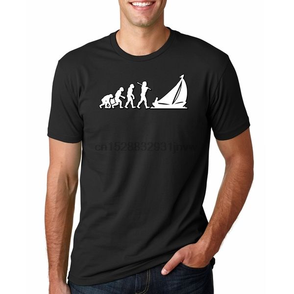 

new yacht evolution men t shirt summer style short sleeve t-shirt casual cotton cool boat man clothing ot-639