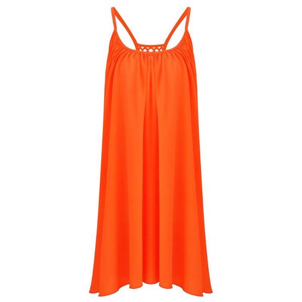 

fashion summer women soft chiffon sleeveless evening party beach slip dress for pregnant women, White