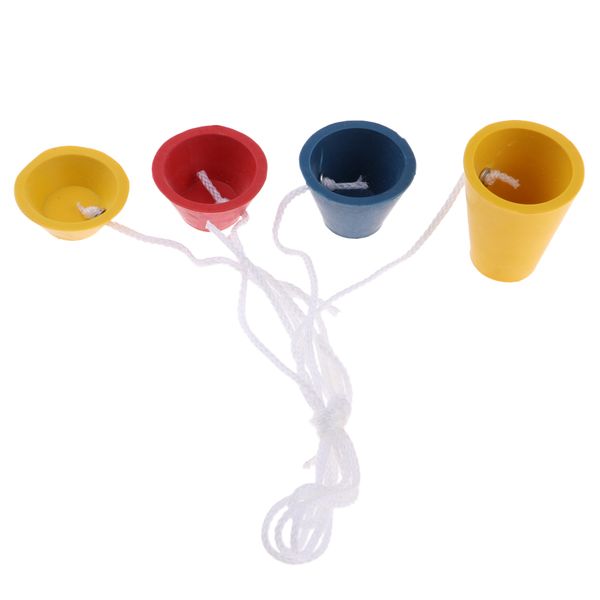 

4x rubber winter golf tees with different heights & colors for frosty days