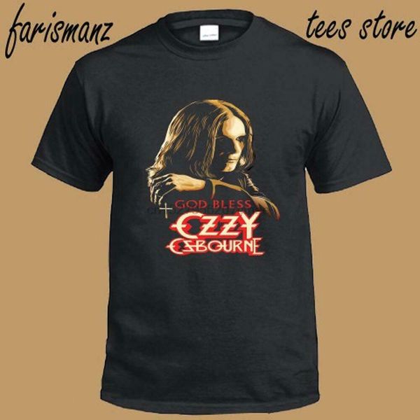 

new ozzy osbourne god bless men черная футболка размер s to 3xl сша размер em1