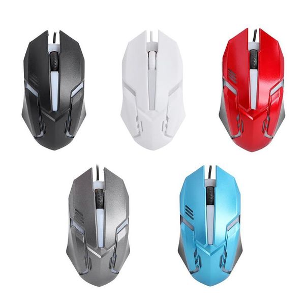 

usb rgb wired gaming mouse ergonomic 1200dpi optical lightweight universal mice 3 buttons durable computer peripherals
