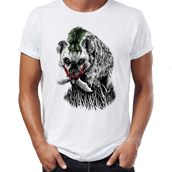 

men's t shirt joker hyena bat awesome tee