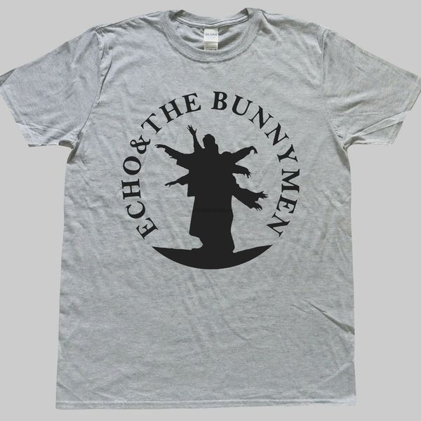 

echo &amp the bunnymen punk rock t-shirt new order cure simple minds grey s-3xl
