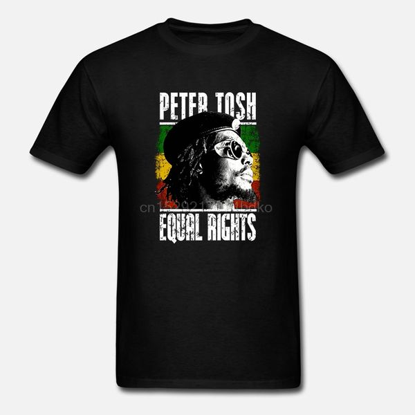 

peter tosh equal right logo t-shirt all size tee