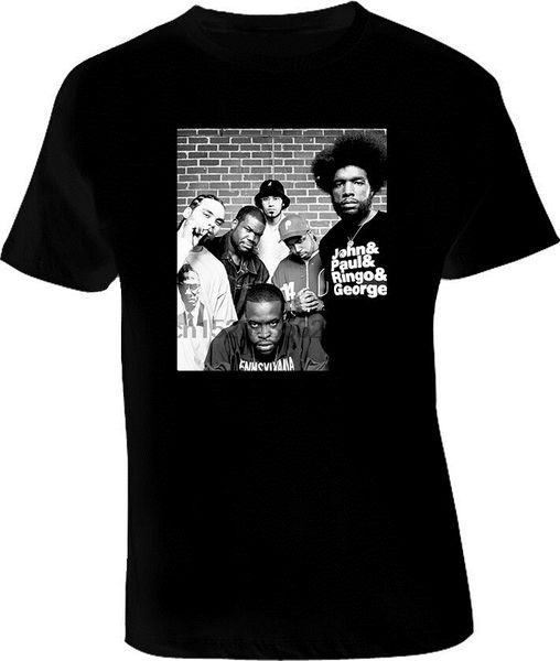 

the roots hip hop rap quest love tariq black t shirt