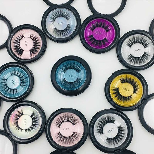 

1 pair faux mink hair false eyelashes wispy makeup beauty extension tools soft natural thick lashes long lasting eye lashes