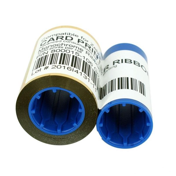 

ribbon for zebra pn 800015-106 gold print 1000 sheets / roll good quality