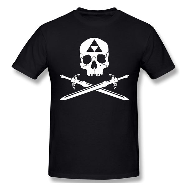 

2020 new arrival pirates of the hyrule ofertas t-shirt 100% cotton legend of zelda crewneck tshirt round collar