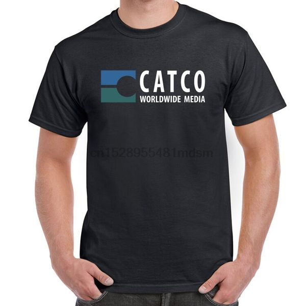 

catco worldwide media logo cat grant kara danvers supergirl black t-shirt