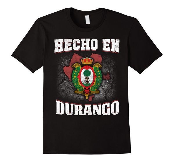

hecho en durango mexico mexican flag t shirt coat of arm tee