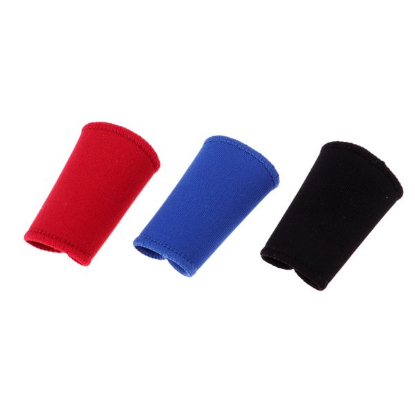 

3pieces упругие баскетбол волейбол finger guard поддержка рукава протекторы