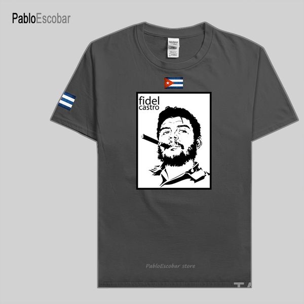 

fidel castro men t shirt jerseys memorial cuba che guevara tshirt 100% cotton fitness t-shirts clothes casual summer new 07