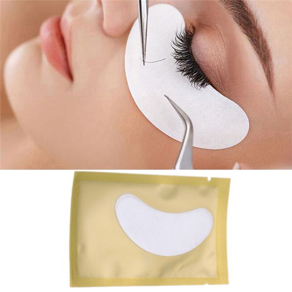 

false eyelashes 7*3.3cm under eye gel patch lint eyelash pad lash extension beauty tools 1 pair