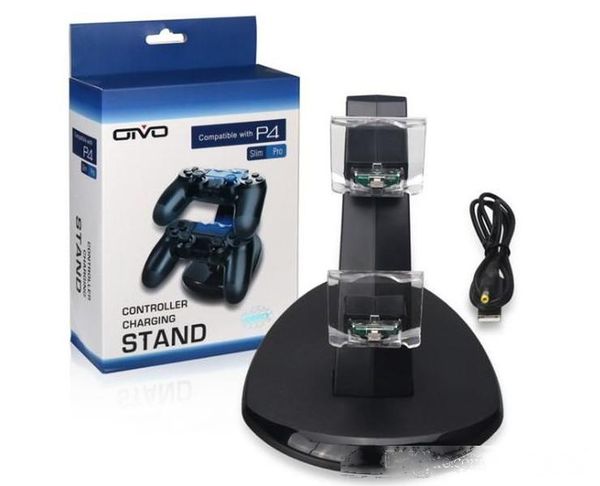

dual chargers for ps4 xbox one wireless controller 2 usb charging dock mount stand holder for ps4 xbox one gamepad playstation with box llfa