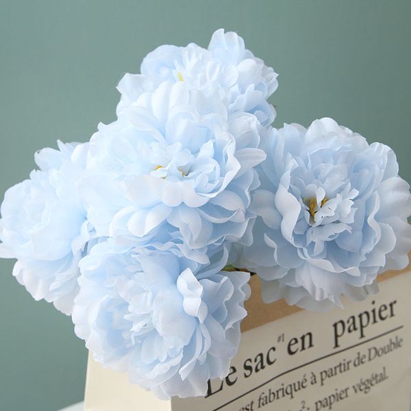 

2pcs simulation flower simulation silk cloth peony wedding decoration home flower arrangement artificial flowers