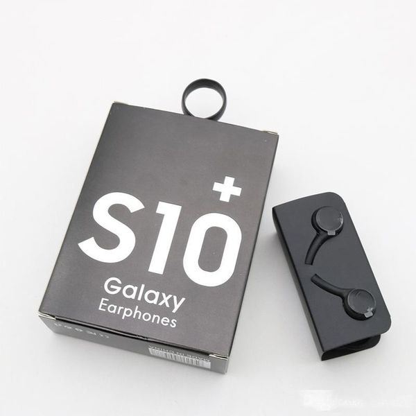 

wire headset headset for samsung s10 s10e s10p for iphone headset headphone earphone black and white eo-ig955 with retail box