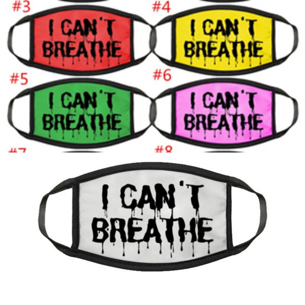 

2021cant fashion designer face mask i breathe letter print masks women men dust-proof face mas k67s