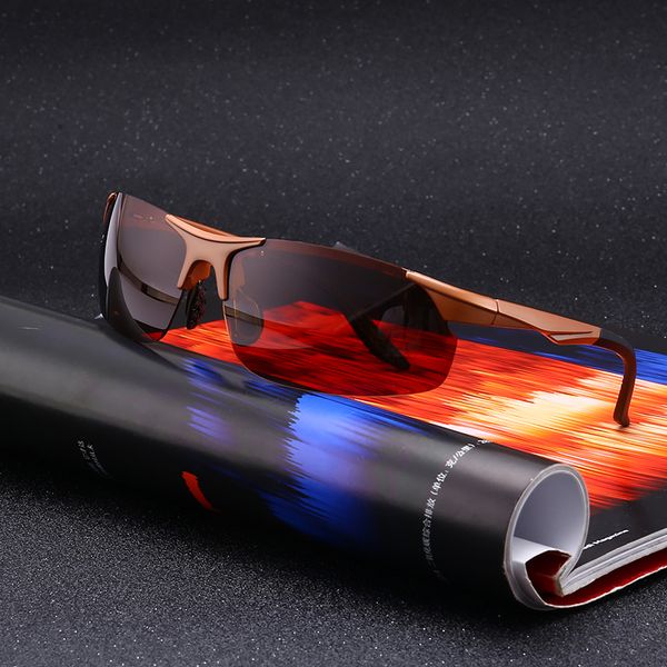 

fishing sunglasses men polarized tr90 frame hd polaroid driving glasses masculino uv400, White;black