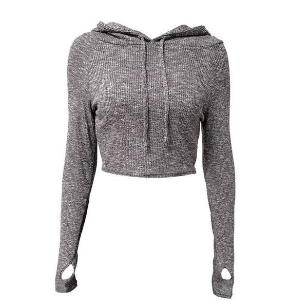 

sport hooded drawstring women yoga wear, White;red