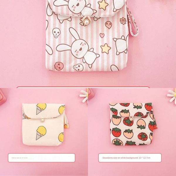 

storage napkin napkin sanitary napkin women's portable clothes aunt towel folding bag sanitary cotton m towel monthly small bag 3txqv 3