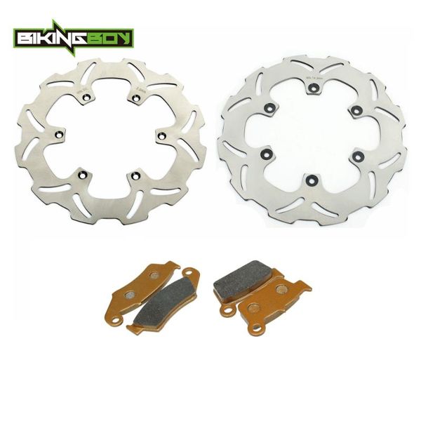 

bikingboy wr250f wr450f 03-11 yz250f yz 125 250 03 04 05 06 wr 250 2003-2011 10 09 08 front rear brake discs rotors disks + pads