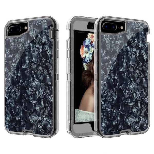 

for motorola moto e5 plus g6 play e5 play case 3 cin 1 defender eletroplate case tpu bumper clear hybrid back cover oppbag