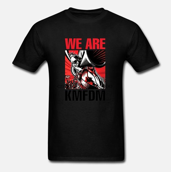 

kmfdm we are kmfdm industrial front 242 die krupps mdfmk ebm ретро тенниска 58