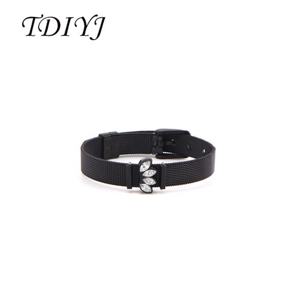 

charm bracelets tdiyj brand black sunburst slide charms wrap mesh bracelet set for women summer scenery series, Golden;silver