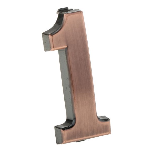 

6шт abs пластик дом дверей количество вход налет diy digit номер 1 для 6