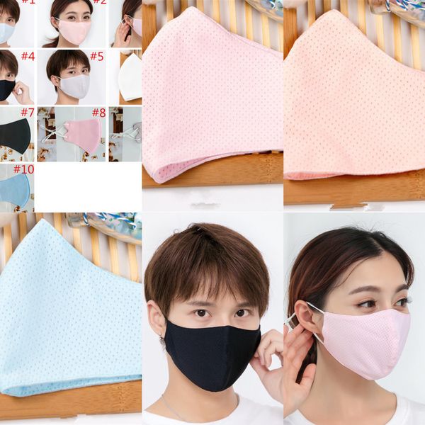 

2021mask silk face fashion adults ice summer protective sun anti dust ultraviolet-proof masks fexw