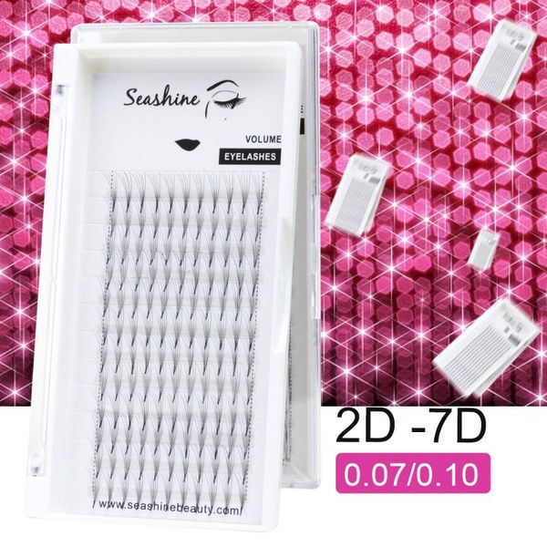 

seashine premade volume fans lash extension russian volume lashes extension for professionals