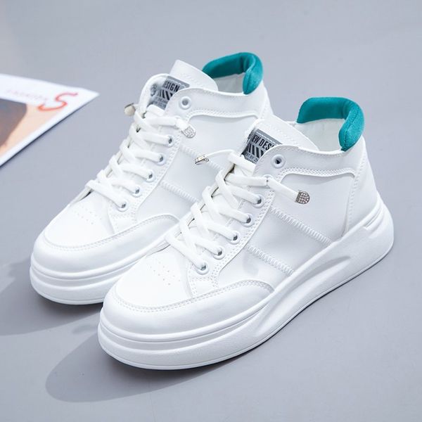 

women ankle boots fashion platform boots 2020 winter brand designers woman shoes leather women's flat sneakers thick sole, Black