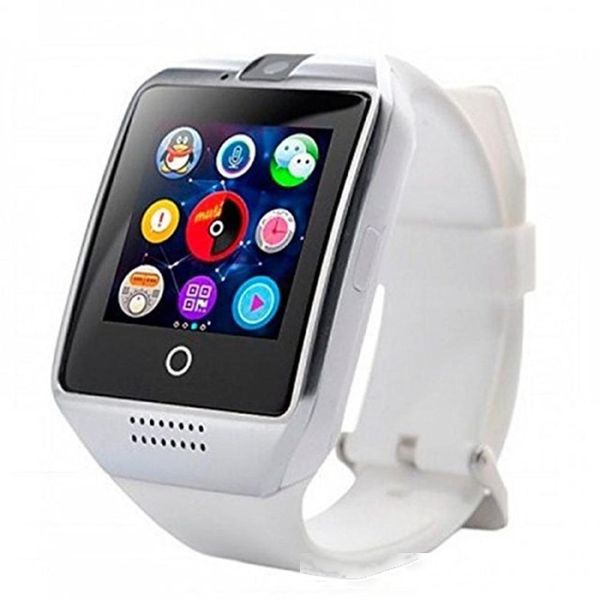 

screen q18 usb smartwatch multi-functional silicone touch watch automatic fashion lcd pin square buckle metal