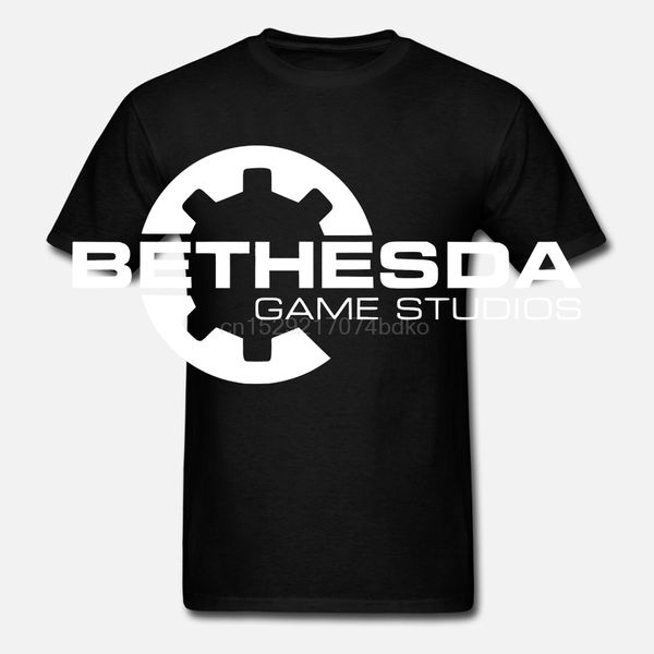 

new bethesda softworks game studio logo t shirt s-2xl video game development