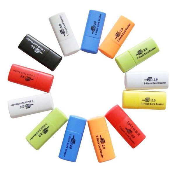 

1000pcs little dog usb 2.0 memory tf card reader ,micro sd card reader dhl fedex ing