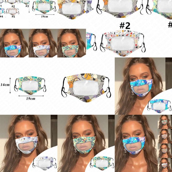 

женщины маска для лица взрослых хлопок мода тонкий дышащий прозрачный пыле защитная маска 6g56