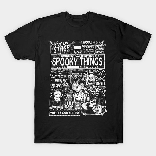

men t shirt short sleeve spooky things ii spooky t shirt women t-shirt tee