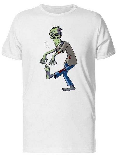 

stinky cartoon zombie men's tee -image by fashion classic tee shirt